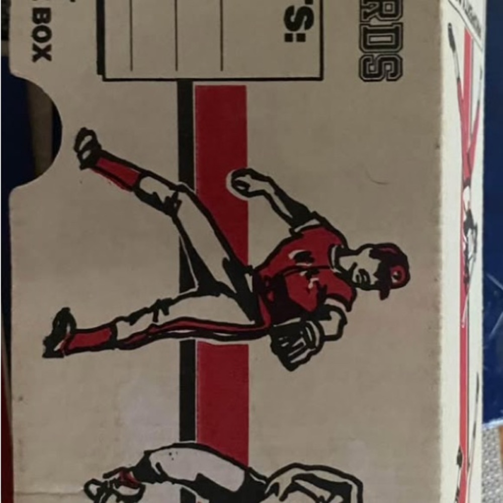 Red and Black Card Game Box with Dynamic Design